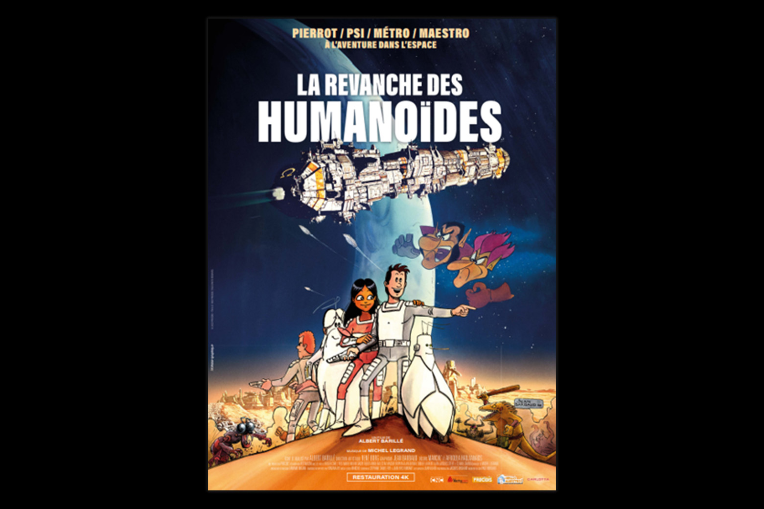 Restauration d’un film du patrimoine ; La Revanche des humanoïdes